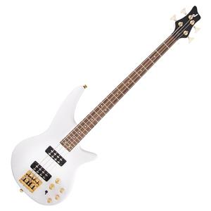 Jackson JS Series Spectra Bass JS3 Snow White Gold