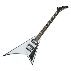 Jackson JS32T Rhoads White w/ Black Bevels