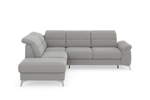 sit&more Hoekbank Sinatra L-vorm met ottomane, optioneel met verstelbare hoofdsteun en armleuning
