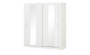 Schiebetürenschrank ¦ weiß ¦ Maße (cm): B: 200 H: 215 T: 60  - Möbel Kraft