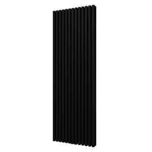 Aqua Splash Handdoekradiator  Siela Dubbel 180 x 60,6 cm Mat Zwart 