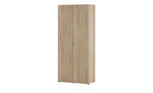 Schrank mit Schloss ¦ holzfarben ¦ Maße (cm): B: 80 H: 185 T: 40  - Möbel Kraft