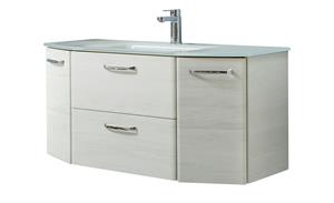Waschtischunterschrank ¦ weiß ¦ Maße (cm): B: 111 H: 51,5 T: 48  - Möbel Kraft