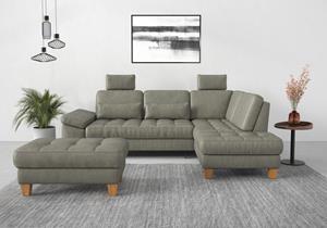 sit&more Hoekbank Westham L-vorm met ottomane, met of zonder slaapfunctie, bedkist, verstelling