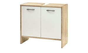 Waschbeckenunterschrank ¦ holzfarben ¦ Maße (cm): B: 60 H: 55 T: 28  - Möbel Kraft