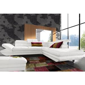 COTTA Hoekbank Enterprise L-vorm met hoofd- en armverstelling, optioneel met bedfunctie