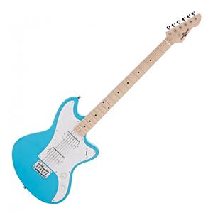 Gear4Music Seattle Baritone Guitar by  Sky Blue