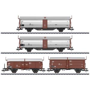 Märklin Güterwagen "Schiebedach-/Schiebewandwagen-Set Tbes-t-66 - 47301", Made in Europe