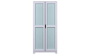 Kleiderschrank ¦ grün ¦ Maße (cm): B: 92 H: 205 T: 92  - Möbel Kraft