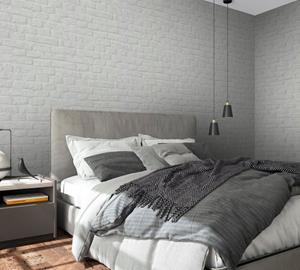 Marburg Vliestapete »Brick«, strukturiert, 3D-Optik, moderne Vliestapete für Wohnzimmer Schlafzimmer Küche