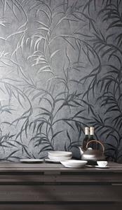 Marburg Vliestapete »Fern«, strukturiert, glänzend, moderne Vliestapete für Wohnzimmer Schlafzimmer Küche