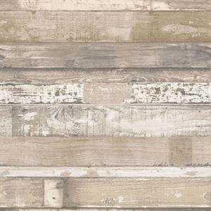 Noordwand Homestyle Behang Old Wood bruin en beige