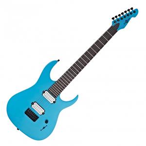 Gear4Music Harlem S 7-String Electric Guitar by  Blue Sparkle