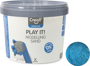Creall Modelling Sand (Kinetisch Zand) 750gr Blauw