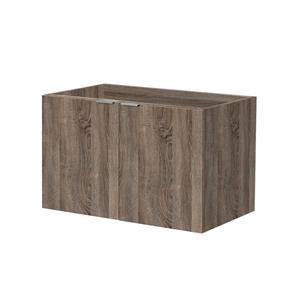AquaVive wastafelonderkast Cecina 80cm donker eiken
