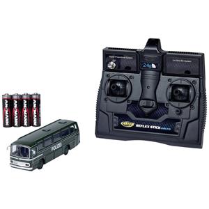 Carson 1:87 RC modelauto voor beginners Elektro Bus 1:87 MB Bus O 302 Polizei 2.4G 100% RTR 100% RTR 2,4 GHz