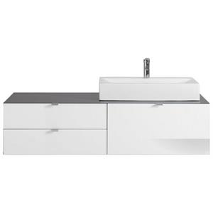 Waschbeckenunterschrank ¦ weiß ¦ Maße (cm): B: 140 H: 50 T: 53  - Möbel Kraft