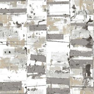 Noordwand Behang Friends & Coffee Industrial Weathered Metallic Beige