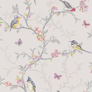 Dutch Wallcoverings Behang Phoebe Lila