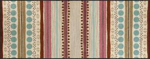 Salonloewe Fußmatte » STRIPES COMPOSITE SOFT Fußmatte Wohnmatte 75 x 190 cm«, , rechteckig, Höhe 7 mm, In- und Outdoor, waschbar bei 40° Grad in der Waschmasc