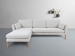 Andas Ecksofa Helsingborg, in skandinavischem Design, inkl. lose Zierkissen