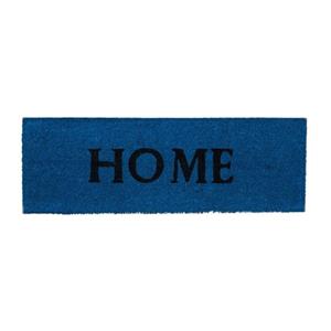 RELAXDAYS Fußmatte »Fußmatte schmal HOME«, , Höhe: 15 mm, Blau