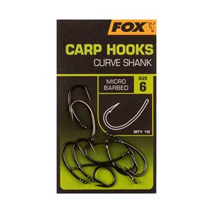 Fox Carp Hooks Curve Shank - 6