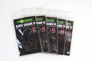 Korda Kurv Shank Hook - Size Barbless - 6