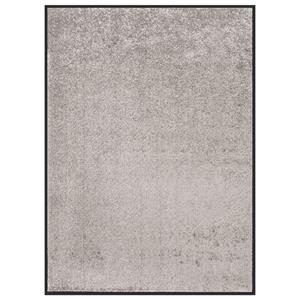 VIDAXL Fußmatte »Fußmatte Grau 60x80 cm«, , Rechteckig