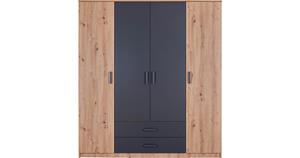 Inter Link Kleiderschrank LIORA Artisan/Anthrazit