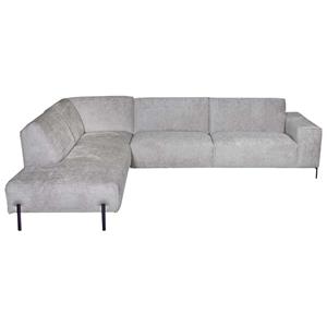 Bo Lundgren Loungebank Höft chaise longue links | stof Fusion grijs 149 | 2,20 x 2,99 mtr