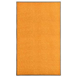 vidaxl Deurmat wasbaar 90x150 cm oranje