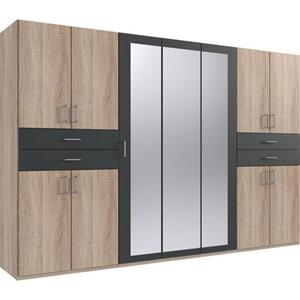 Wimex Kledingkast Taiga kledingkast met spiegel OTTOs Choice besteller met lades op comfortabele hoogte, garderobe slaapkamerkast