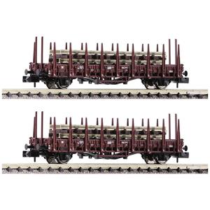 Fleischmann 825805 N 2er Set Steckrungenwagen der DR