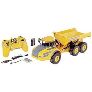 Carson 907669 1:20 Muldenkipper Volvo A40G 100% RTR 1:20 Elektro RC functiemodel voor beginners 100% RTR