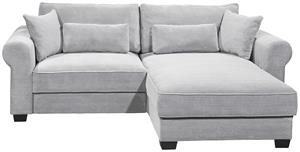 Ed Exciting Design Ecksofa Angelina, mit Bettfunktion und Bettkasten, sowie Rücken-, Nieren- und Zierkissen