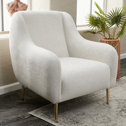 Risa Home Fauteuil Simena Beige Goud