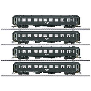 Märklin 43788 H0 4er-Set Personenwagen B1 der SJ