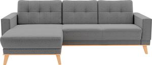 sit&more Hoekbank Lavida L-vorm naar keuze met kantelfunctie en bedkist