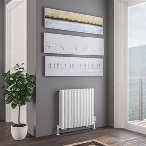 Eastbrook Tunstall dubbele radiator 65x60cm 1010W wit mat