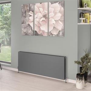 Eastbrook Type 22 paneel radiator 160x60cm 3058W antraciet