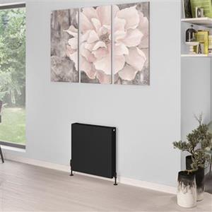 Eastbrook Type 22 paneel radiator 60x60cm 1147W zwart mat