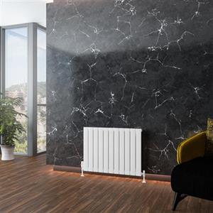 Eastbrook Addington type 10 radiator 81x60cm aluminium 865W wit glans