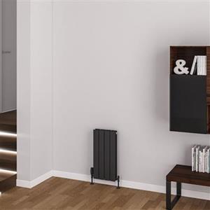 Eastbrook Addington type 20 radiator 30x60cm aluminium 442W antraciet