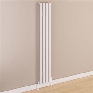 Eastbrook Kelmscott radiator 30x180cm aluminium 957W wit mat