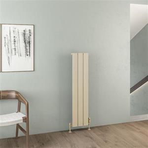 Eastbrook Malmesbury radiator 30x120cm aluminium 554W cappuccino