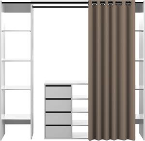 Temahome Kleiderschrank TOM, Ausziehbarer auf 185,3 cm