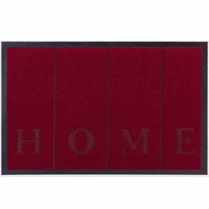 ECO+MAT Fußmatte Fußmatte Scala Home bordeaux 50x70cm Schmutzfangmatte Türmatte Fußabtr, 