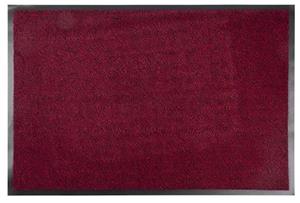 Proregal Fußmatte Fußmatte, Schmutzfangmatte 60x90cm, Schwarz-rot, 