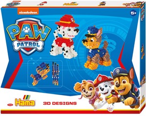 Hama Bügelperlen midi 3D , Paw Patrol, , große Geschenkpackung